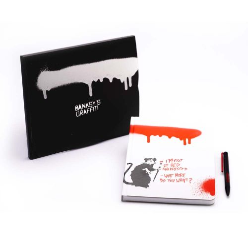 Pininfarina Writing Set Banksy (Notebook + Grafeex) - Rat