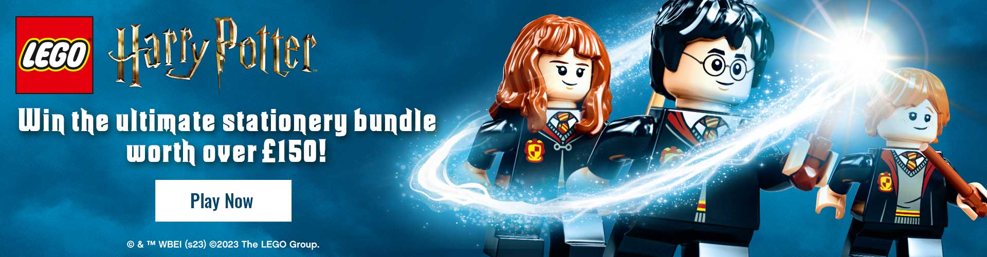 WIN THE ULTIMATE LEGO® HARRY POTTER™ STATIONERY BUNDLE