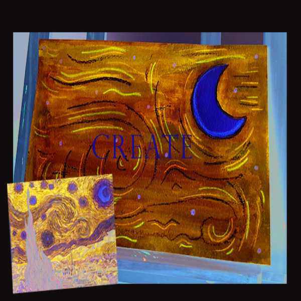 Create a Van Gogh Inspired Master Piece