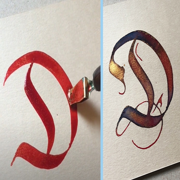 How to to create A Gothic Letter!