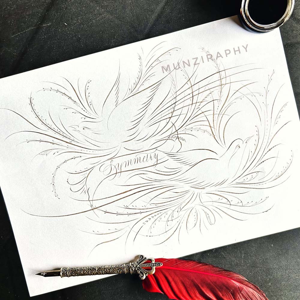 An image of the Manuscript Artist of the Months work