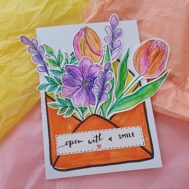 Create Your Own...Flower Bouquet Card
